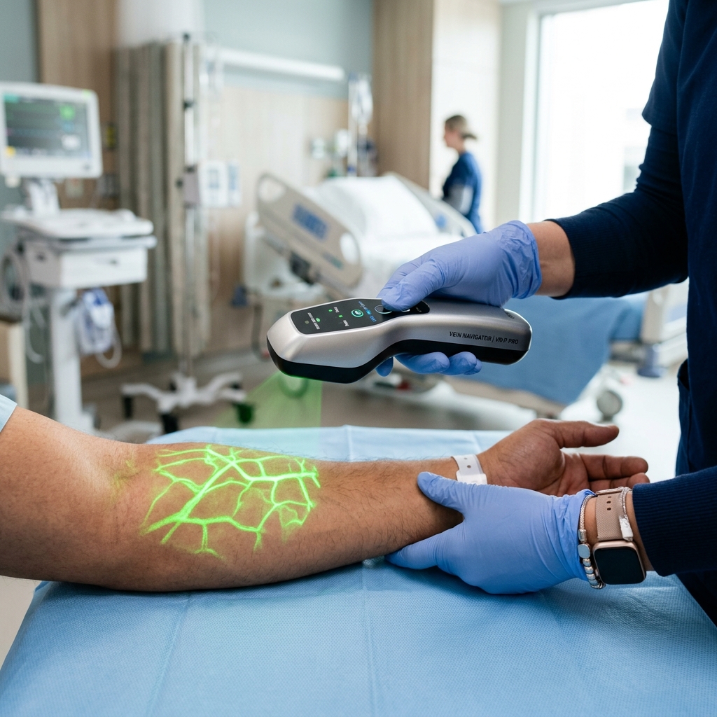 How Infrared Vein Finders Reduce Needle Stick Attempts